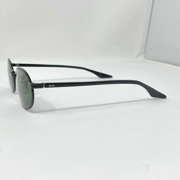 BAUSCH & LOMB RAY BAN W2775 BLACK SIDESTREET OVAL G15 CRYSTAL SUNGLASSES w/CASE - Picture 9 of 12